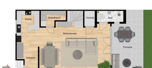 Таунхаус с 4 комнатами в Вена, Австрия № 236267 22