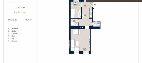 Apartamento de 2 divisões em Ottakring, Austria N.º 226349 5