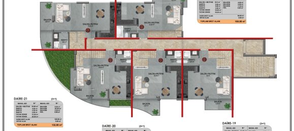 Appartement 1+1 à Kestel, Turkey No. 13122 18