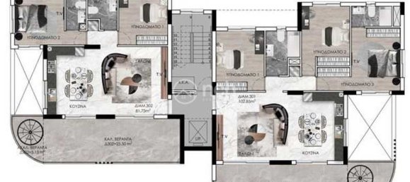 3 chambres Appartement à Agios Athanasios, Cyprus No. 18333 2