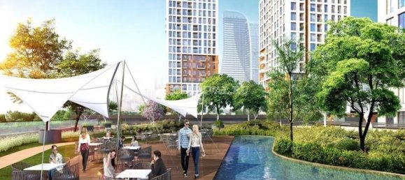 Квартира 1+1 в Стамбул, Турция № 28485 14