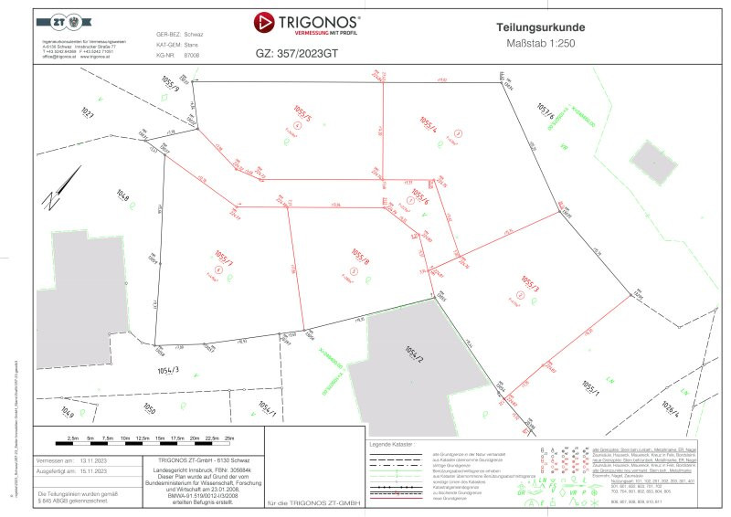 Terrain à Stans, Austria No. 204544