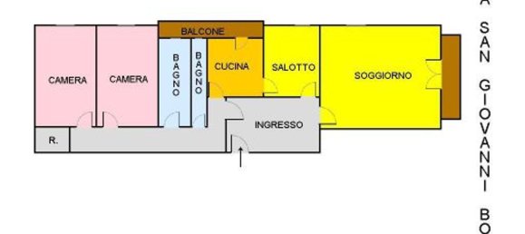 Apartamento de 4 habitaciónes en Marsala, Italy No. 102534 12