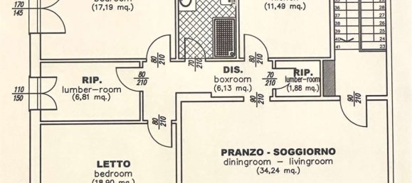 5غرفة شقة في Fiscaglia, Italy رقم 109210 24