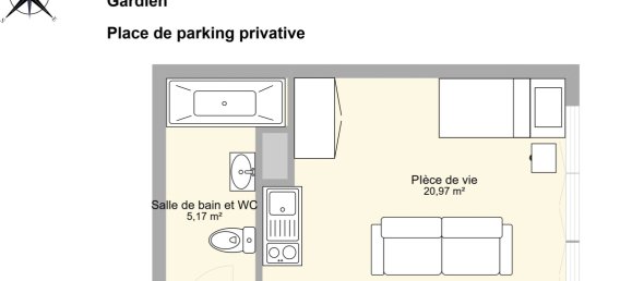 Studio in Nancy, France No. 253844 10