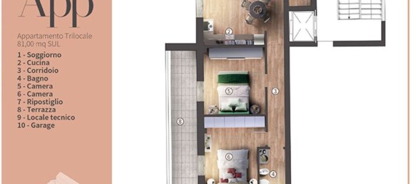 Casa de 2 habitaciónes en Campi Bisenzio, Italy No. 10815 30