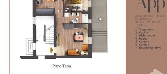 Casa de 2 habitaciónes en Campi Bisenzio, Italy No. 10815 24