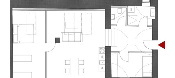 Apartamento de 3 habitaciónes en Bad Radkersburg, Austria No. 221851 7