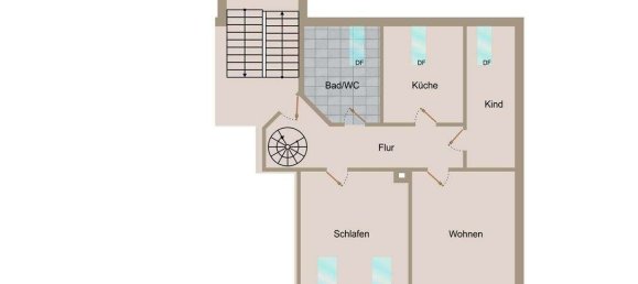 Dúplex de 2 dormitorios en Mittelsachsen, Germany No. 199577 7