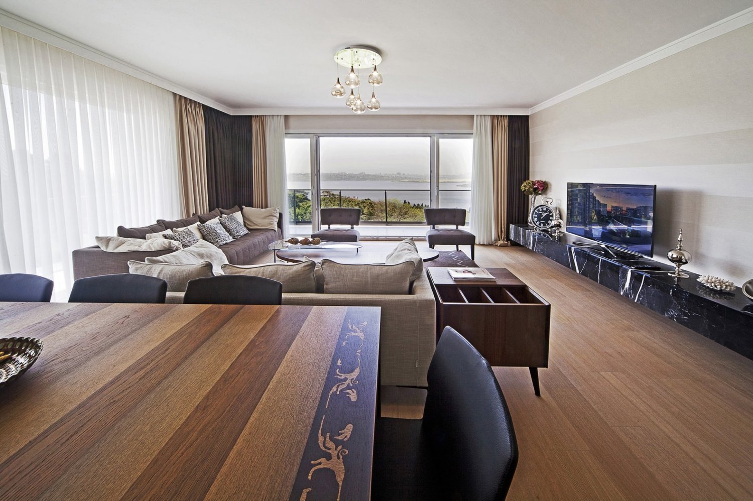 Квартира 5+1 в Cennet Koru, Стамбул, Турция № 40618