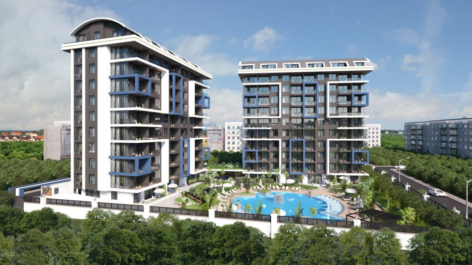 Apartment 1+1 in Alanya, Turkey No. 46956