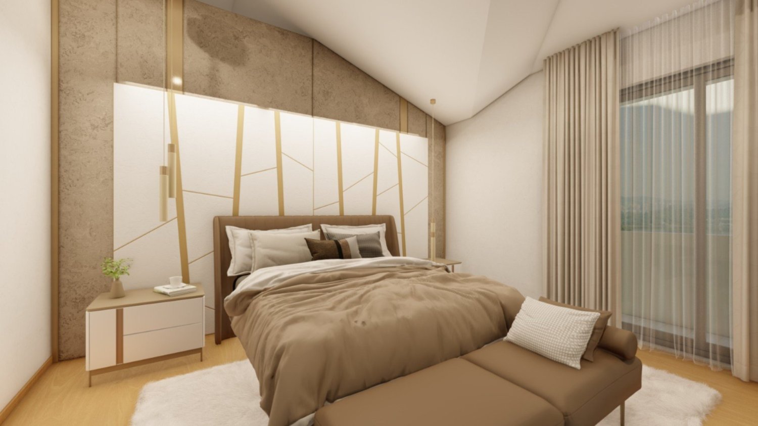 شقة 1+1 في NUMBER 1 RESIDENCE, Alanya, Turkey رقم 39368