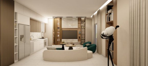 شقة 1+1 في NUMBER 1 RESIDENCE, Alanya, Turkey رقم 39368 6