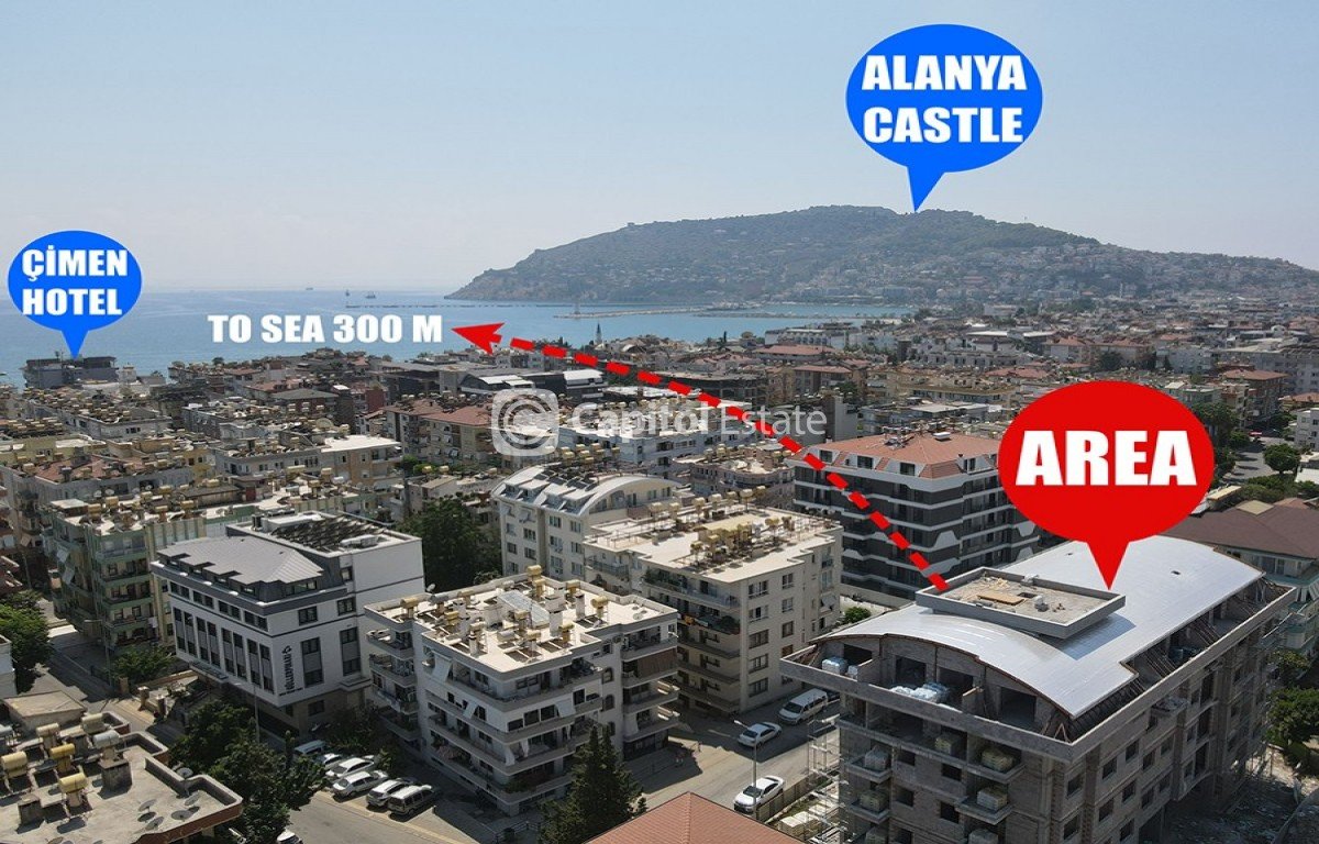 بانتهاوس 1+2 في Antalya, Turkey رقم 6577