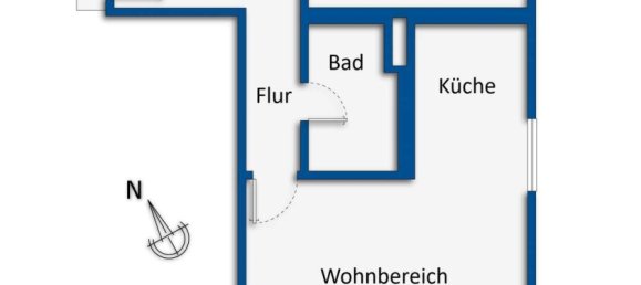 2-Zimmer Wohnung in Köpenick, Germany, Nr. 49077 13