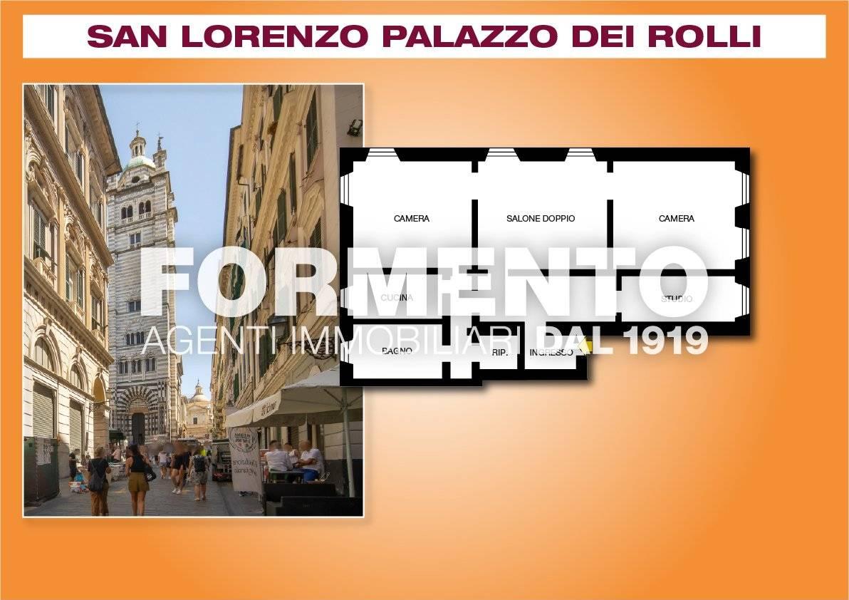 7 rooms Apartment in Genoa, Italy No. 29053