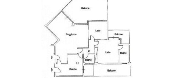 Квартира с 3 комнатами в Рим, Италия № 11102 41