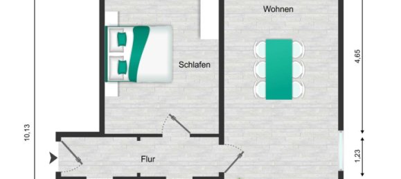 1 bedroom Apartment in Mansfeld-Sudharz, Germany No. 134577 9