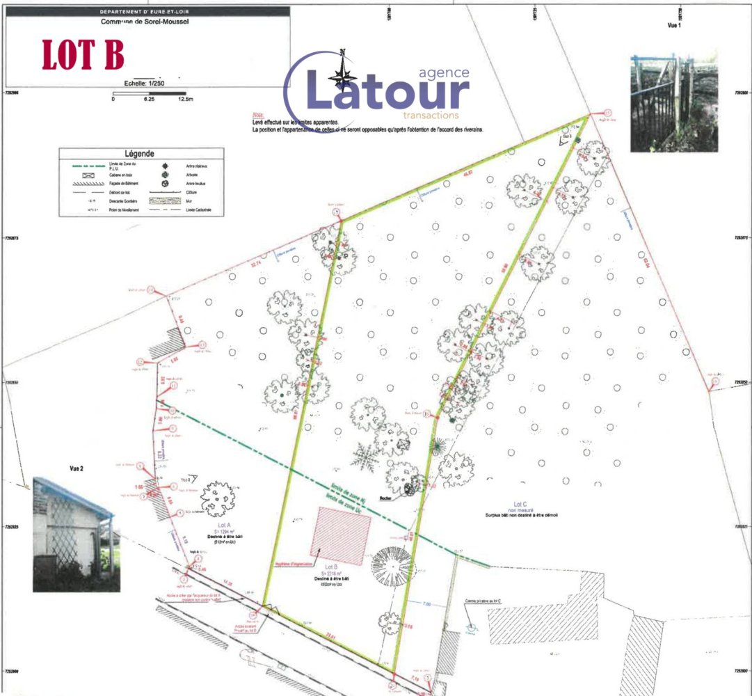  Land in Anet, France No. 255080