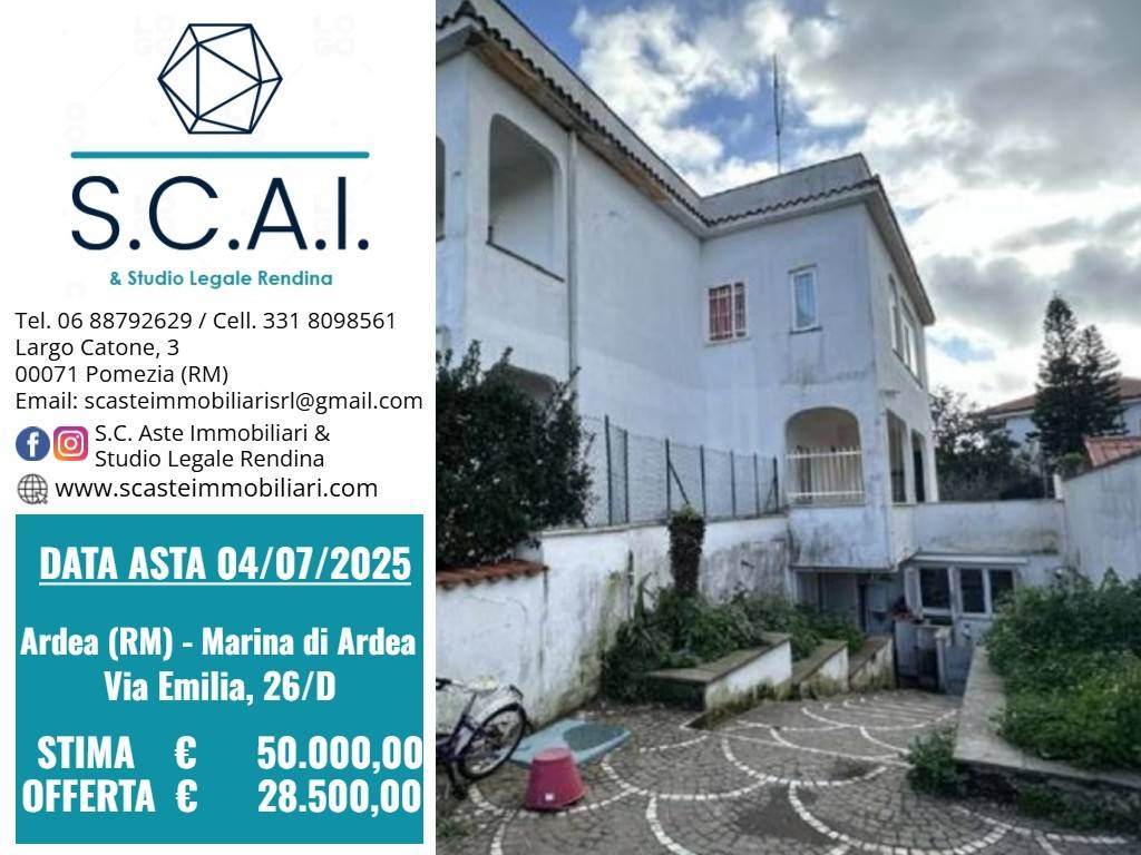 1 chambre Appartement à Ardea, Italy No. 202015