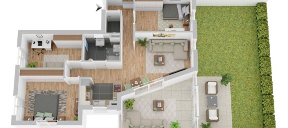 Apartamento de 4 divisões em Vomp, Austria N.º 249526 27