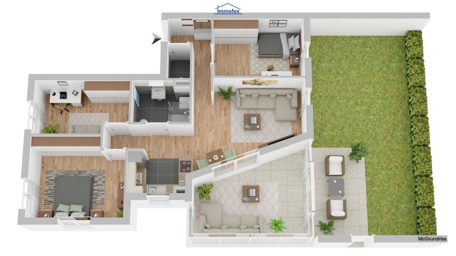 Apartamento de 4 divisões em Vomp, Austria N.º 249526