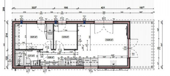 2 غرف نوم بنغالو في Ludwigslust-Parchim, Germany رقم 168466 9