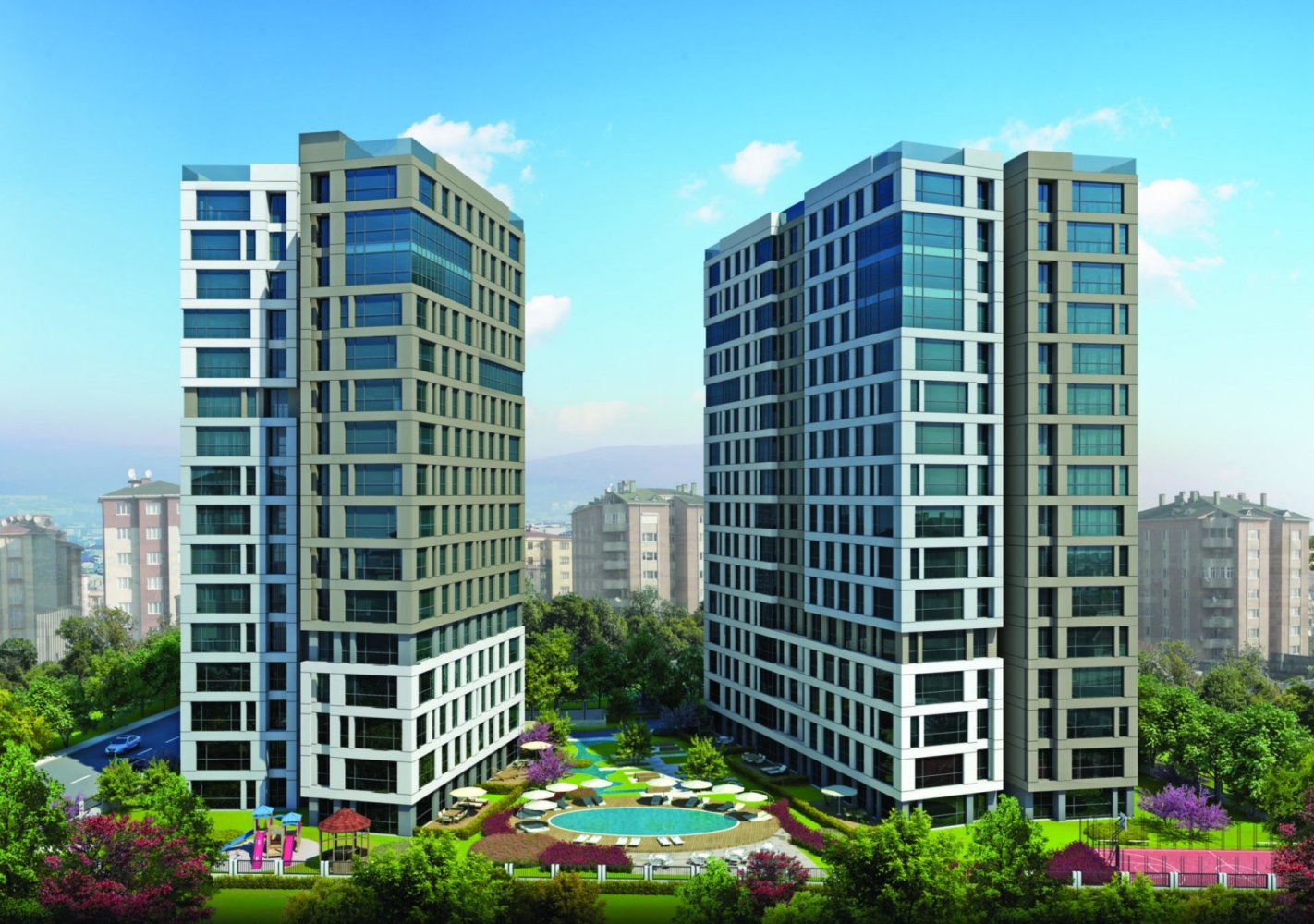 Apartment 3+1 in Istanbul, Turkey No. 8047