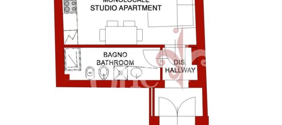 1 bedroom Apartment in Casciana Terme Lari, Italy No. 216811 11