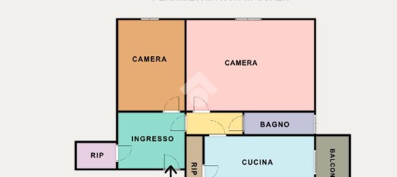 Apartamento de 2 dormitorios en Genoa, Italy No. 35867 19