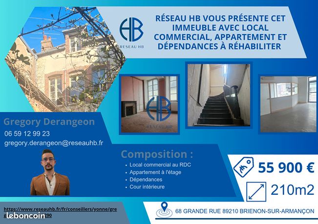 Apartamento de 2 dormitorios en Brienon-sur-Armancon, France No. 359689