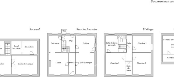 Casa de 3 dormitorios en Paris, France No. 167138 13