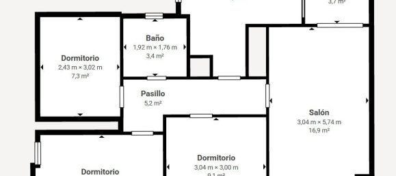 Apartamento T1 em Valencia, Spain N.º 368976 22
