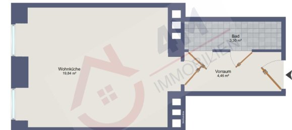 Студия в Лизинг, Австрия № 175199 4