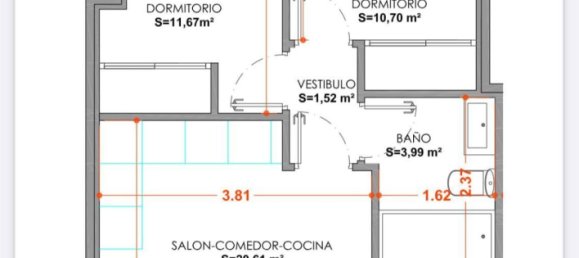 2 Schlafzimmer Wohnung in Salamanca, Spain, Nr. 18127 8