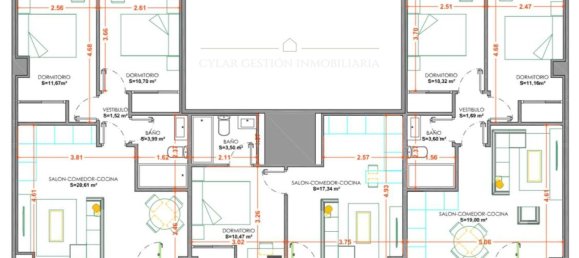 2 Schlafzimmer Wohnung in Salamanca, Spain, Nr. 18127 3