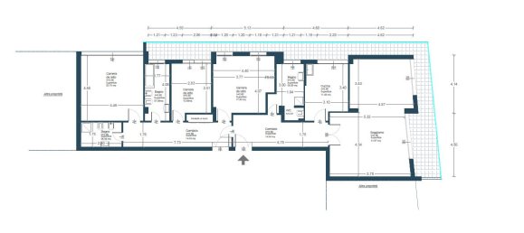 4 rooms Apartment in Abano Terme, Italy No. 235168 6