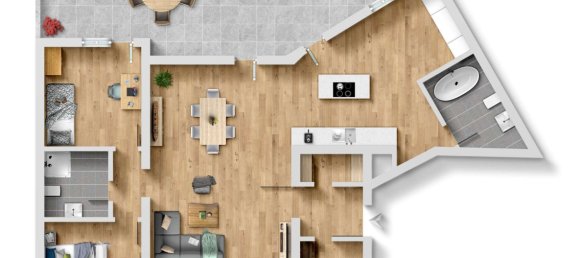 3 chambres Penthouse à Gelsenkirchen, Germany No. 239436 18