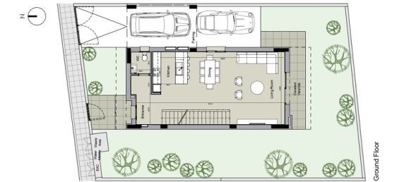 Вилла с 3 спальнями в Ороклини, Кипр № 20930 12