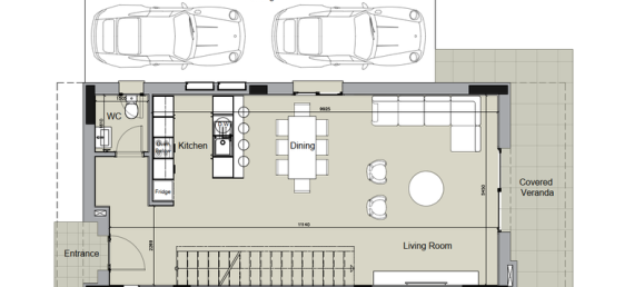 Вилла с 3 спальнями в Ороклини, Кипр № 20930 13