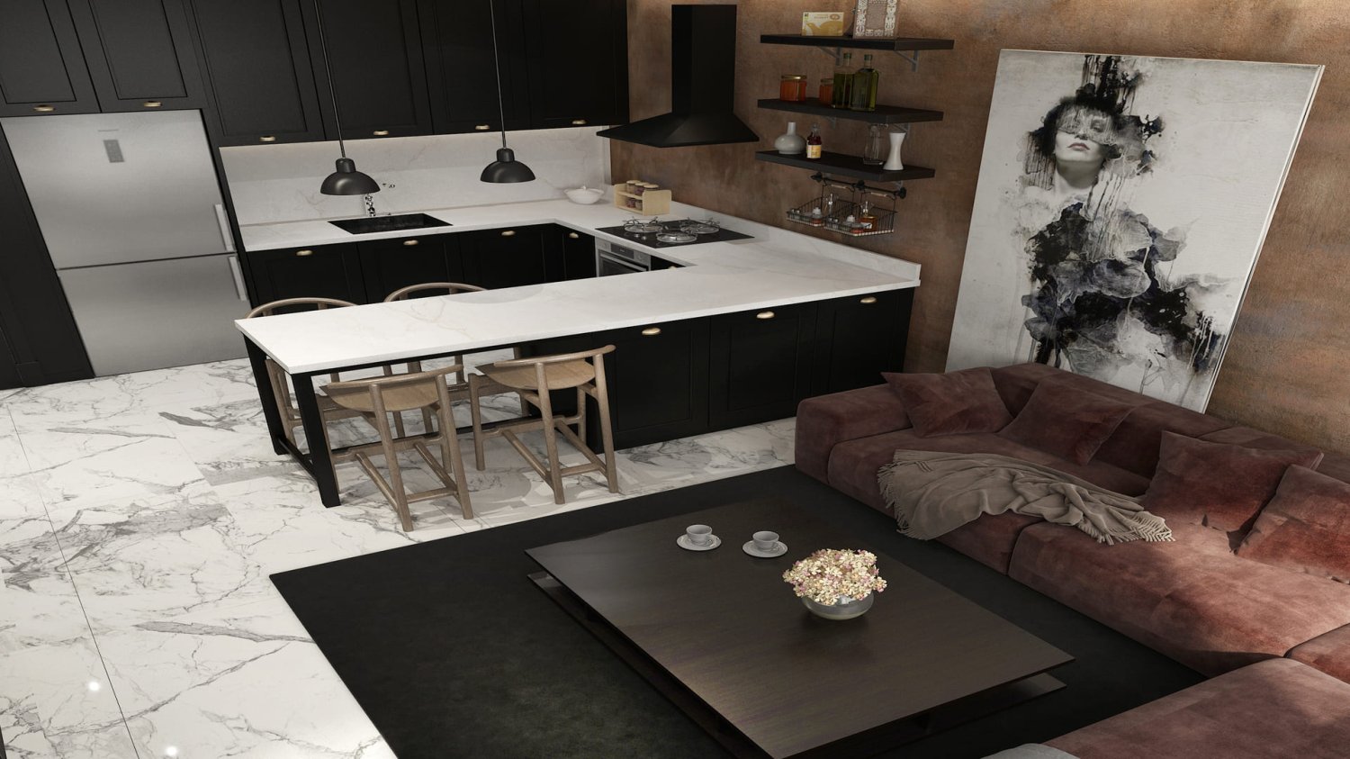 شقة 2+1 في Oxo Gem, Kestel, Turkey رقم 36585