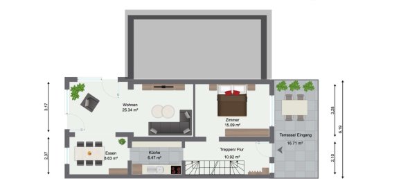 Таунхаус с 6 комнатами в Людвигслуст-Пархим, Германия № 163345 27