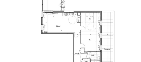 Apartamento de 2 dormitorios en Aubervilliers, France No. 171162 2