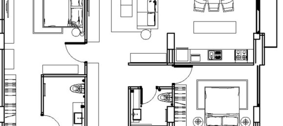 2 bedrooms Condo in Pattaya, Thailand No. 5186 3