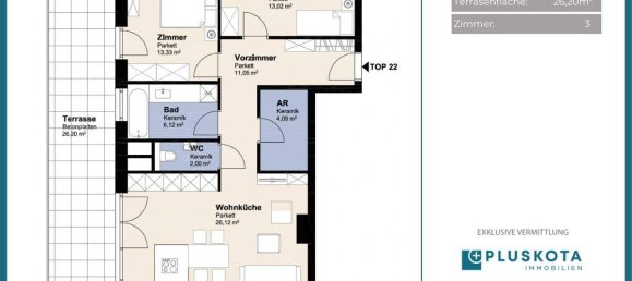 Apartamento de 3 divisões em Schwechat, Austria N.º 193935 15