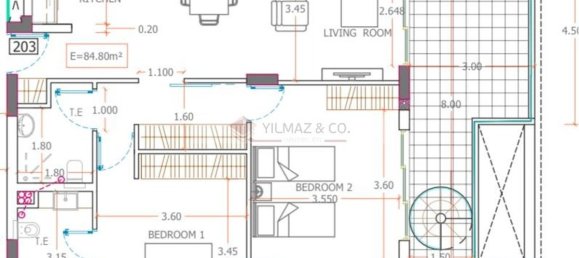 Penthouse de 3 divisões em Protaras, Cyprus N.º 24141 29