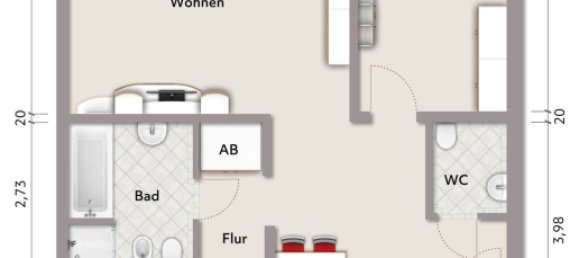 3-Zimmer Wohnung in Dortmund, Germany, Nr. 56307 12