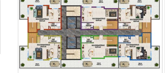 3 rooms Penthouse in Alanya, Turkey No. 10206 16