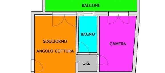 Квартира с 2 комнатами в Казирате д’Адда, Италия № 89979 30
