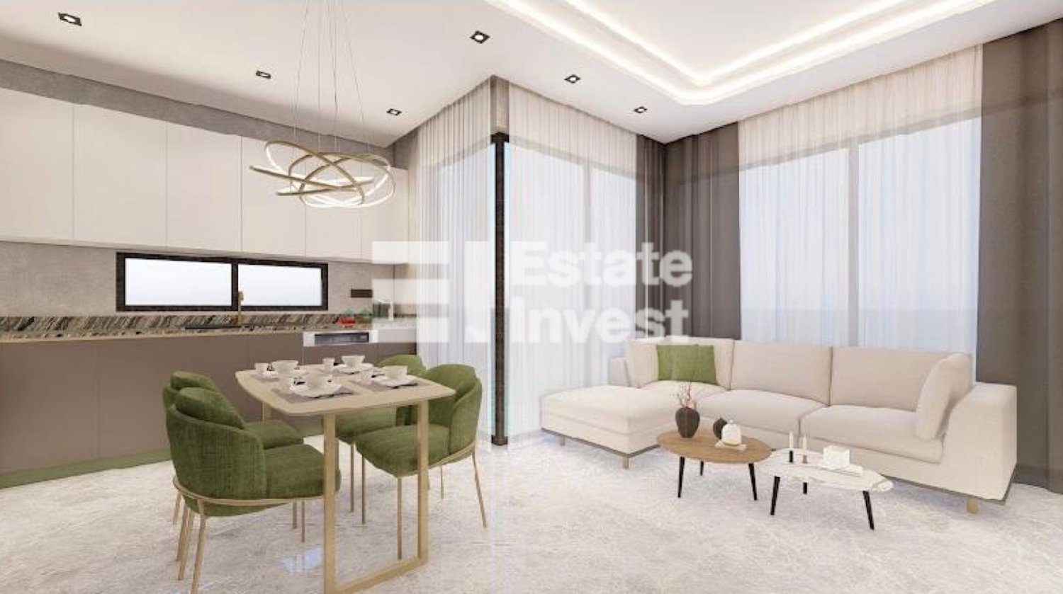 Appartement 2+1 à Alanya, Turkey No. 26805